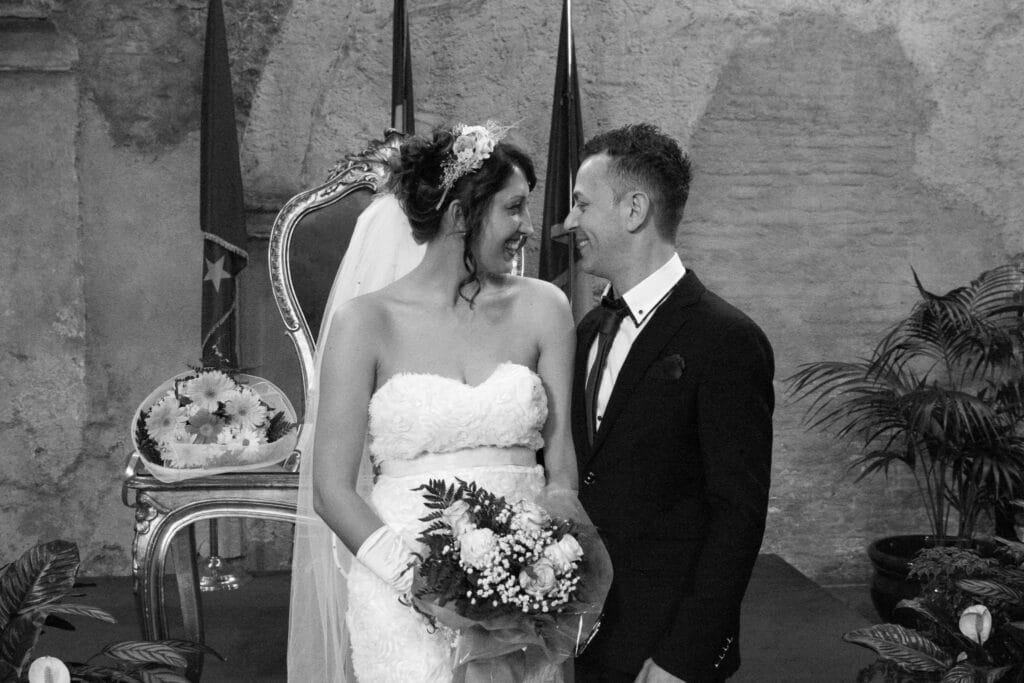 Cerimonia civile a Santa Maria in Tempulo, Roma – atmosfera intima e raffinata